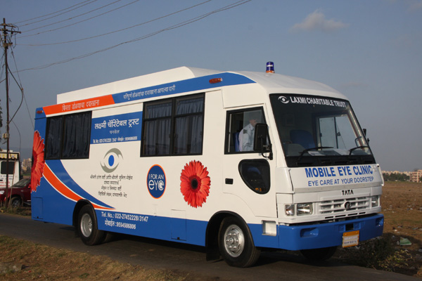 Laxmi Charitable Trust Mobile Eye Care Unit